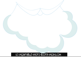 Santa Beard Prop Printable