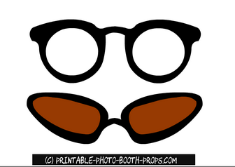 Free Printable Glasses Props