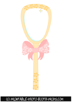 Free Printable Princess Mirror Prop